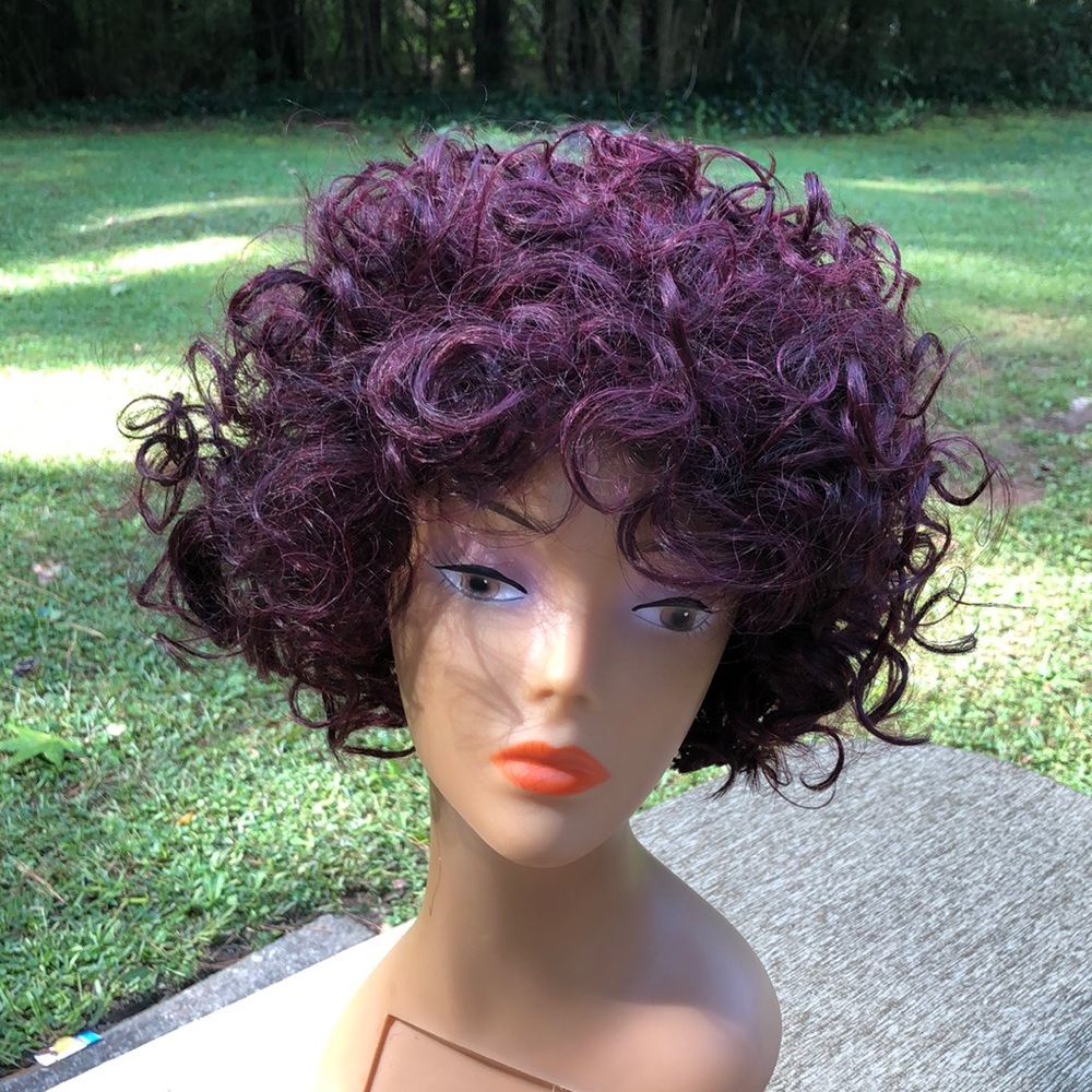 Wig.  Synthetic wig
